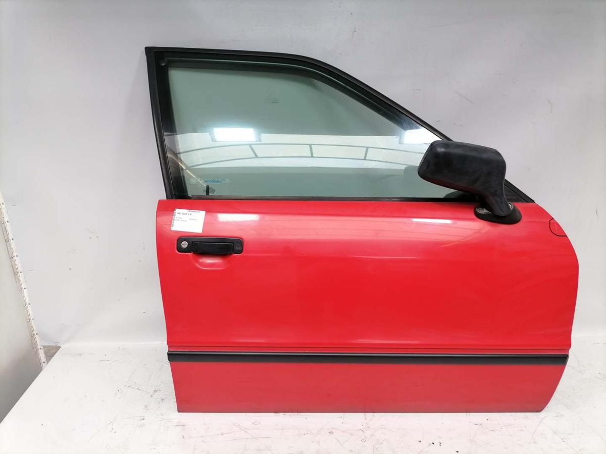 Audi 80 B4 original Tür vorn rechts LY3H-Laserrot Rohbau Bj.1992